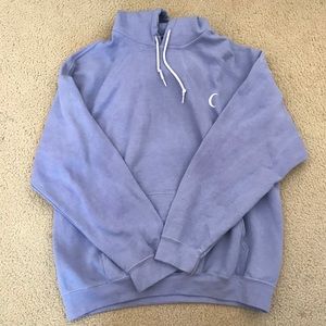 PACSUN LAVENDER PERIWINKLE MOON HOODIE